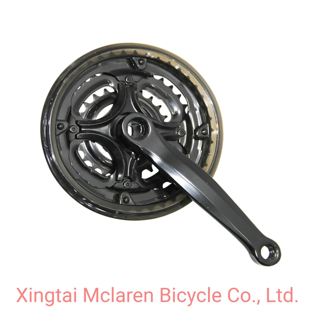 Steel Bicycle Spare Parts Bike Crankset Chainwheel W/Crank