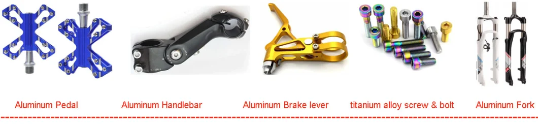 Bicycle Brake Shoe for C Brake and V Brake, CNC Brake Shoe Parts Bicycle Accessories