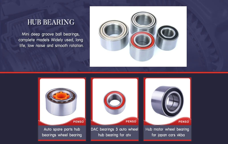 Bearing Dirt Bike Parts Roller Bearing Auto Parts Wheel Rims Alloy Wheels Hub Dac40800036/34 Size 40*80*36/34