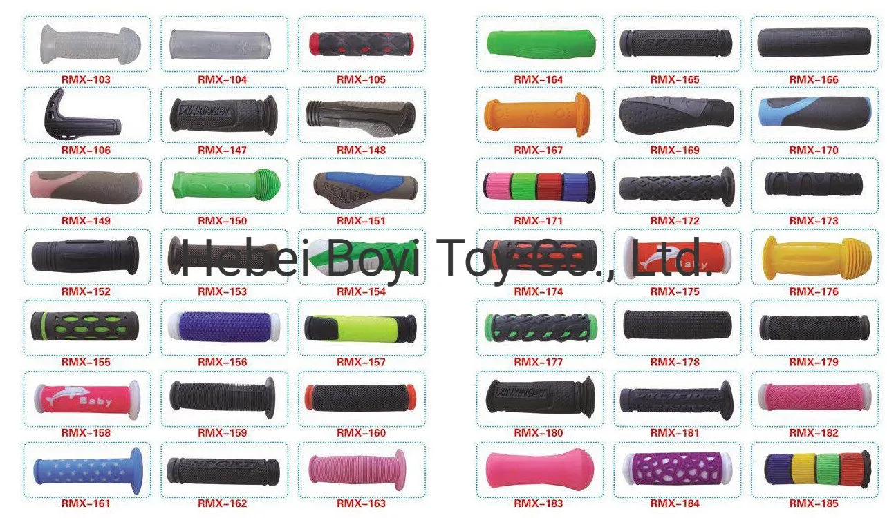 Bicycle PVC Grip Bike Handle Bar Grip Mix Color Rubber Grip for Bicycle